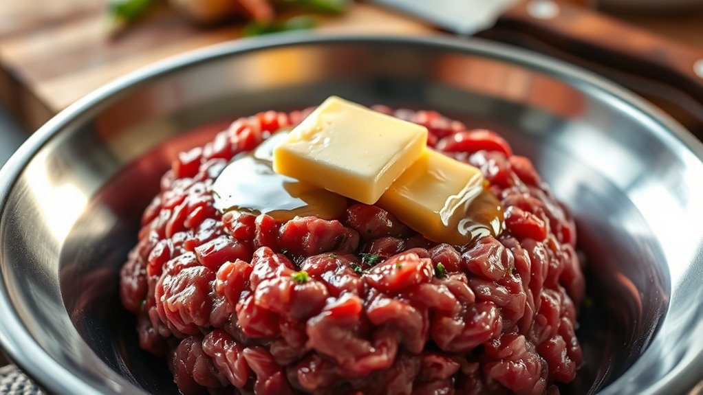 add butter for flavor