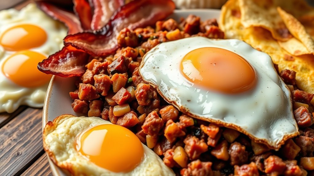 balanced breakfast protein comparison