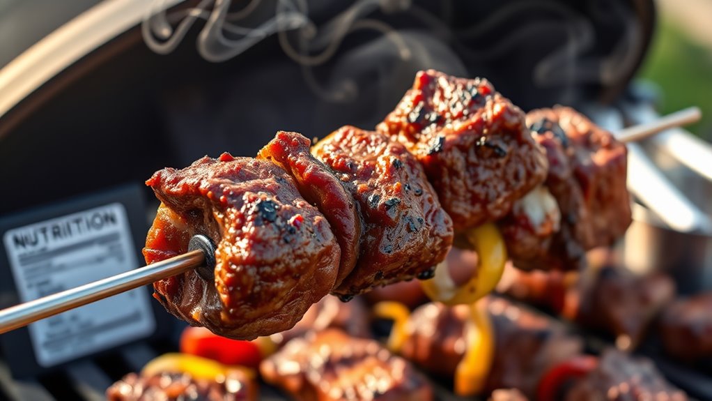 beef cut size marinade