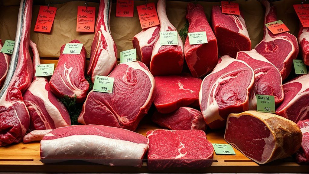 beef cuts price comparison