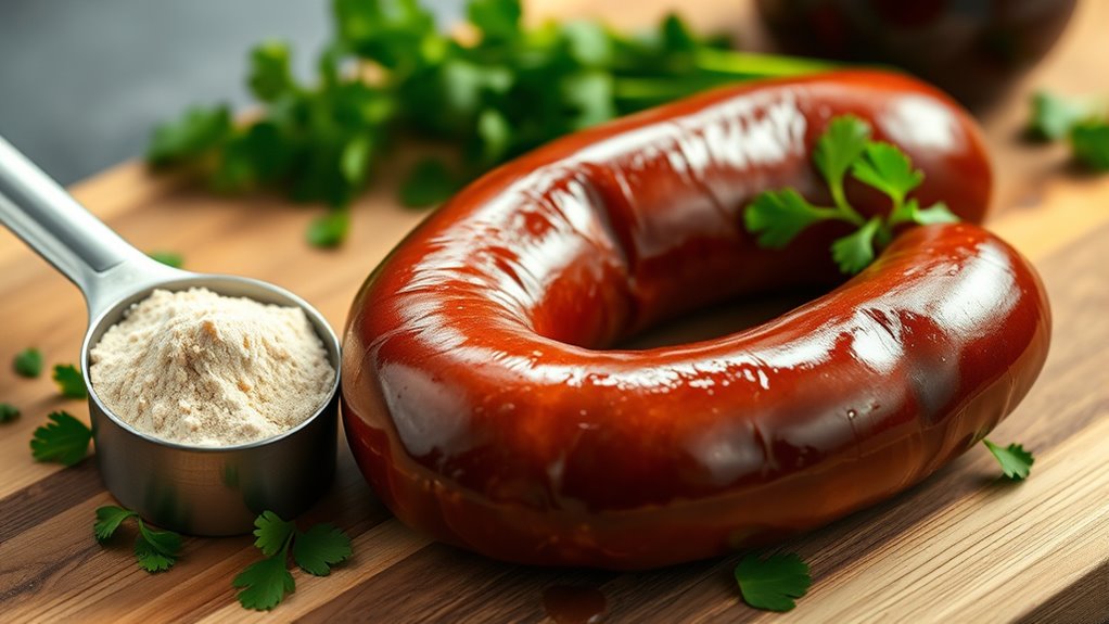 beef sausage nutritional content