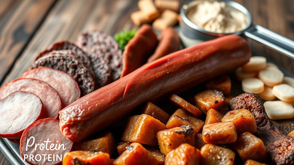 beef sticks protein portability