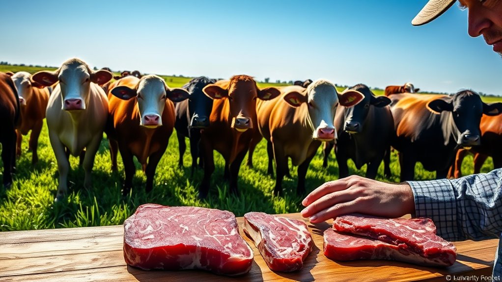 breed quality influences beef cost