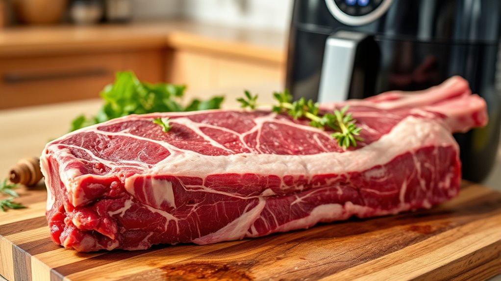 choose quality well marbled ribs