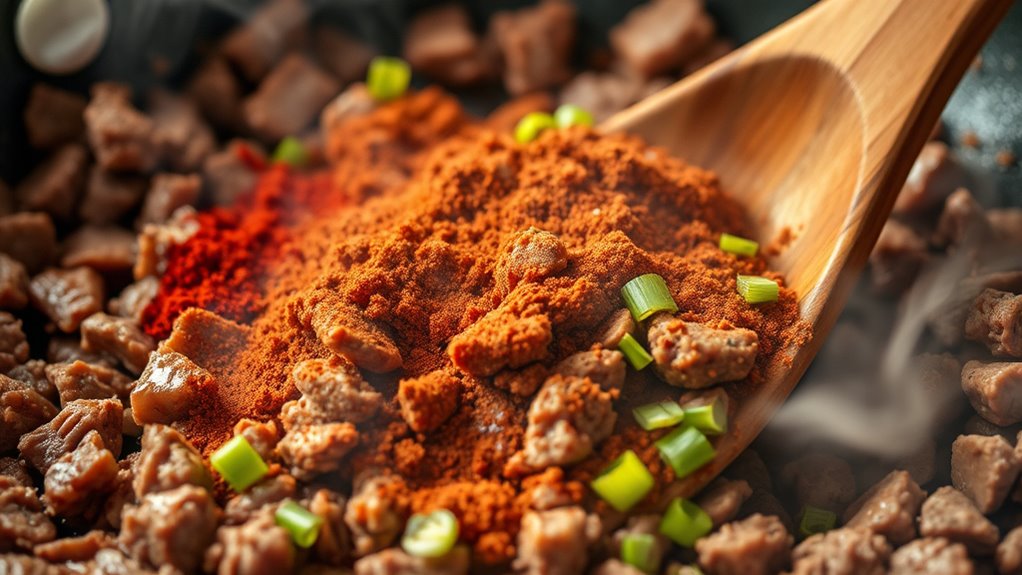 cook beef season simmer