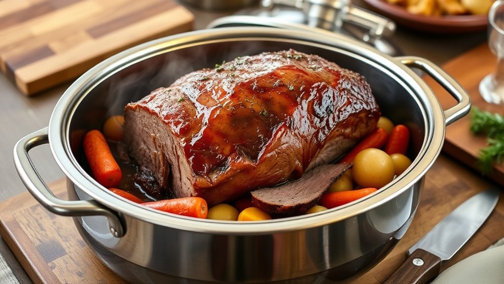 cook rest slice serve