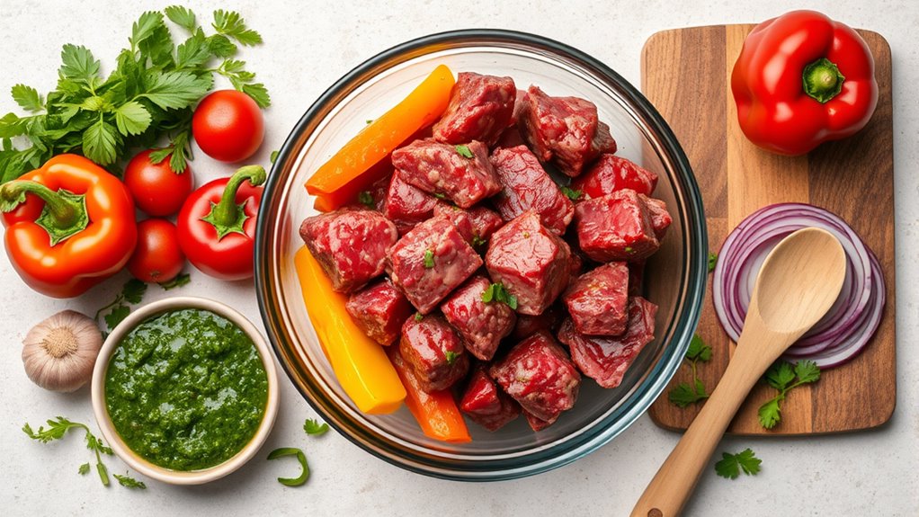 create balanced flavorful marinade