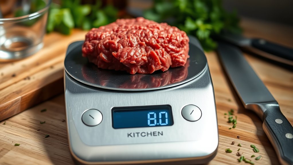 half pound ground beef