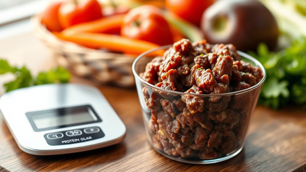high protein nutrient rich ground beef