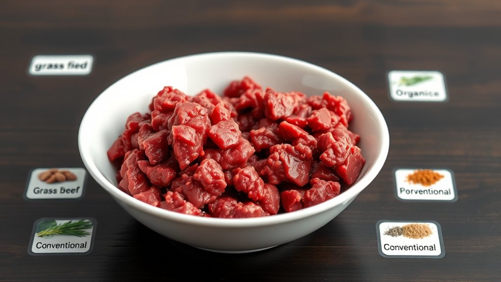 lean beef offers more protein