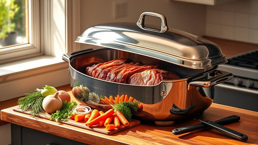 prepare roaster oven properly