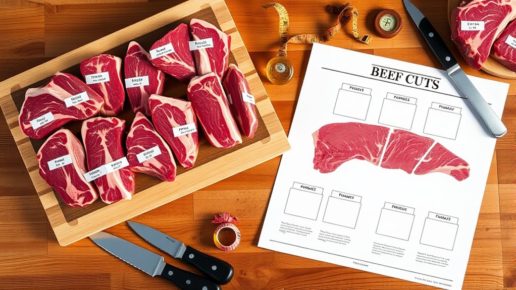 select specific beef cuts