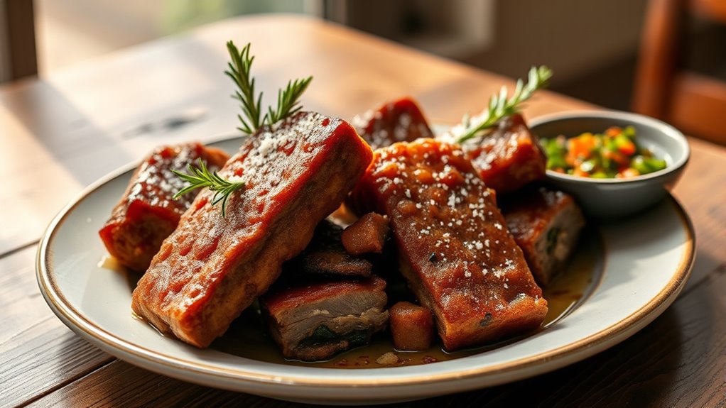 serve rest garnish enjoy