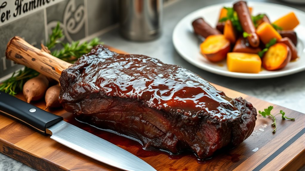 serve with mashed potatoes