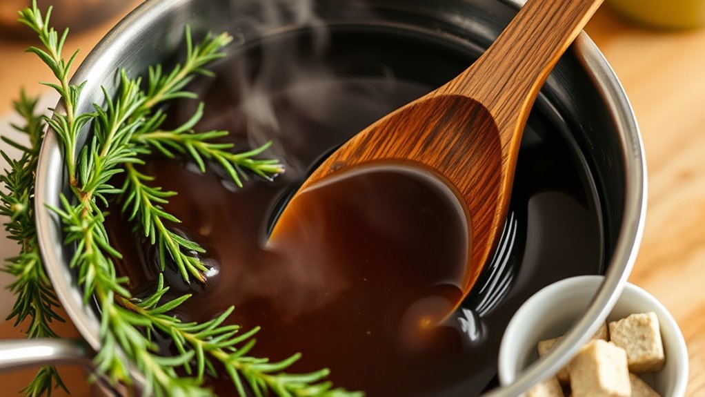 simmer taste adjust strain