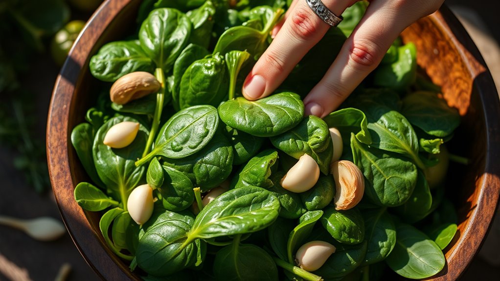 thoroughly rinse dry saut