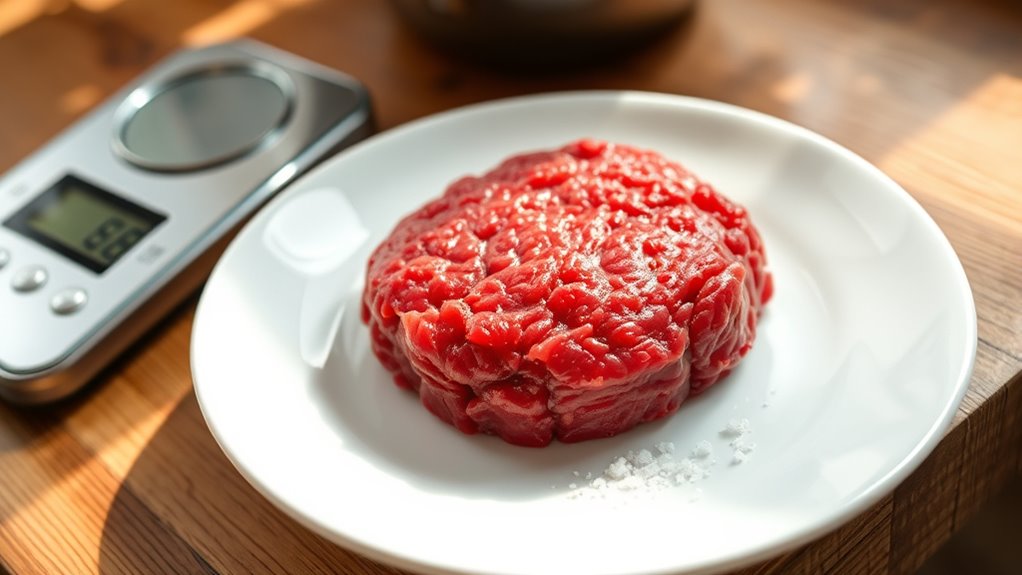 visualize 8 ounces of beef