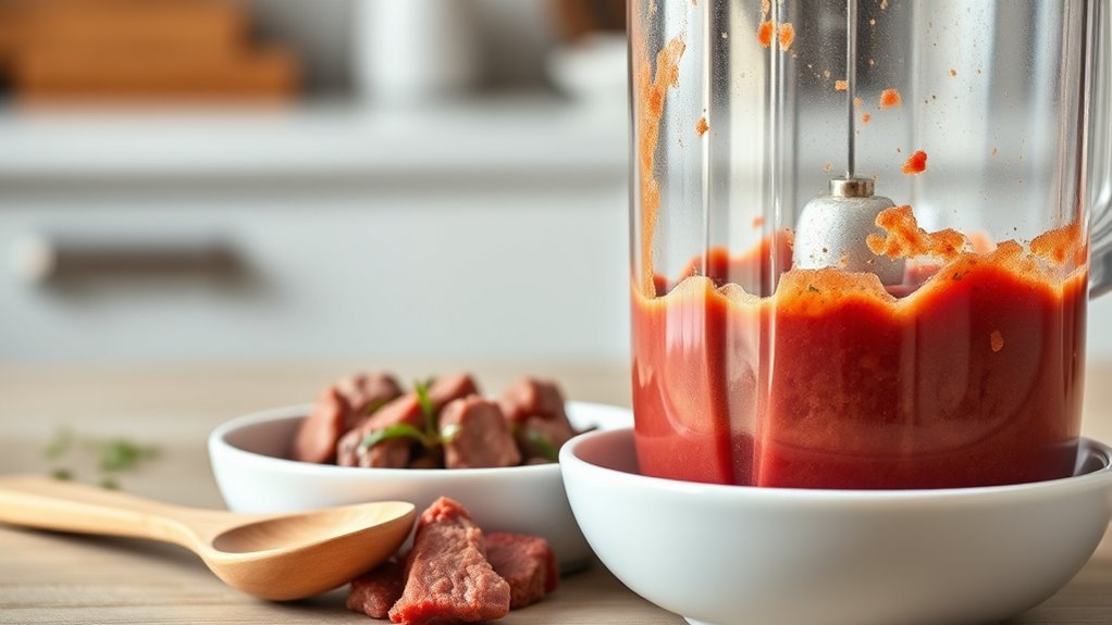 blend adjust serve warm