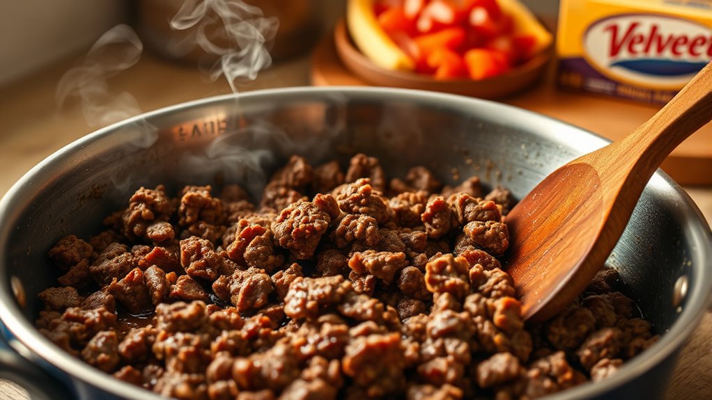 brown stir break apart