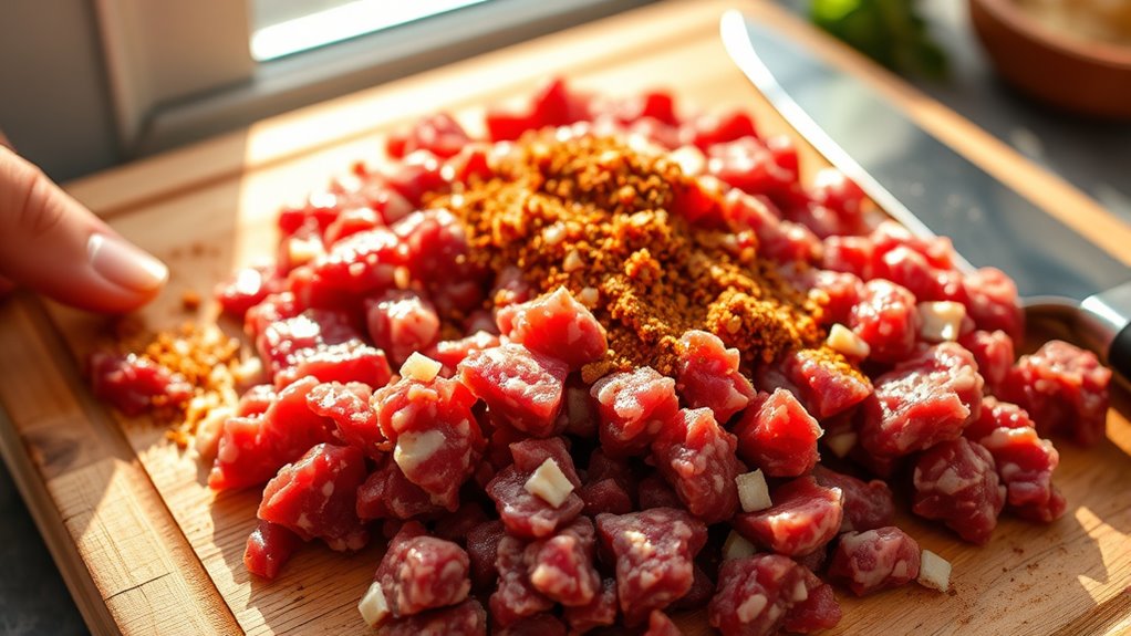 choose coarser fresh blend