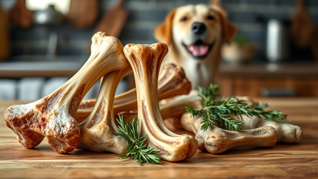 choose fresh raw marrow bones