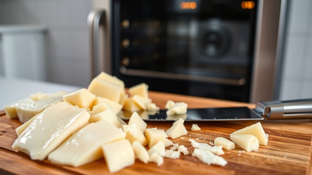 cut fat into small cubes
