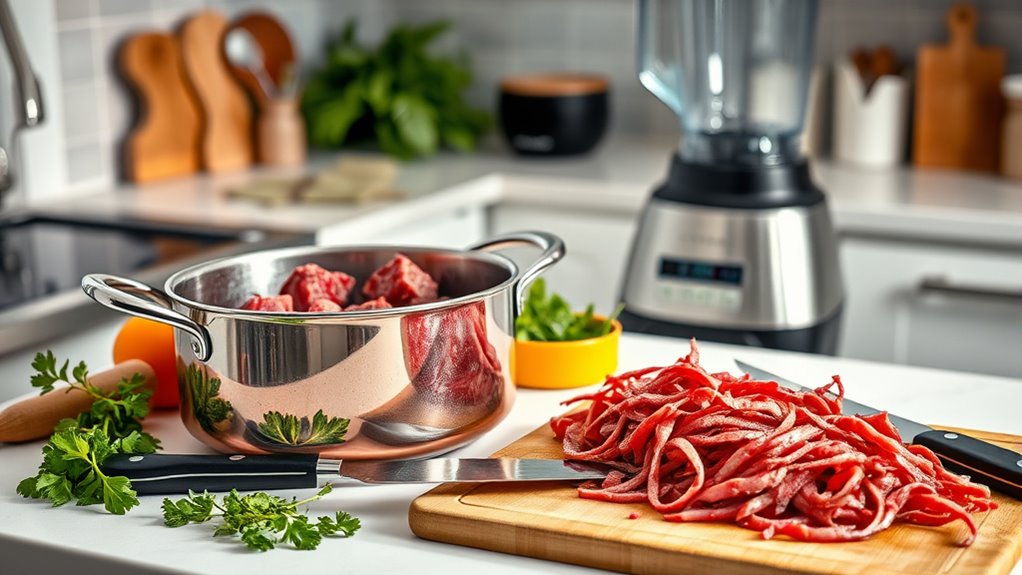 gentle cooking for tenderness