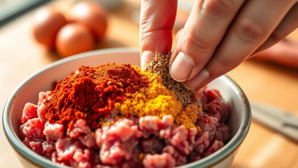 gentle fold for flavor