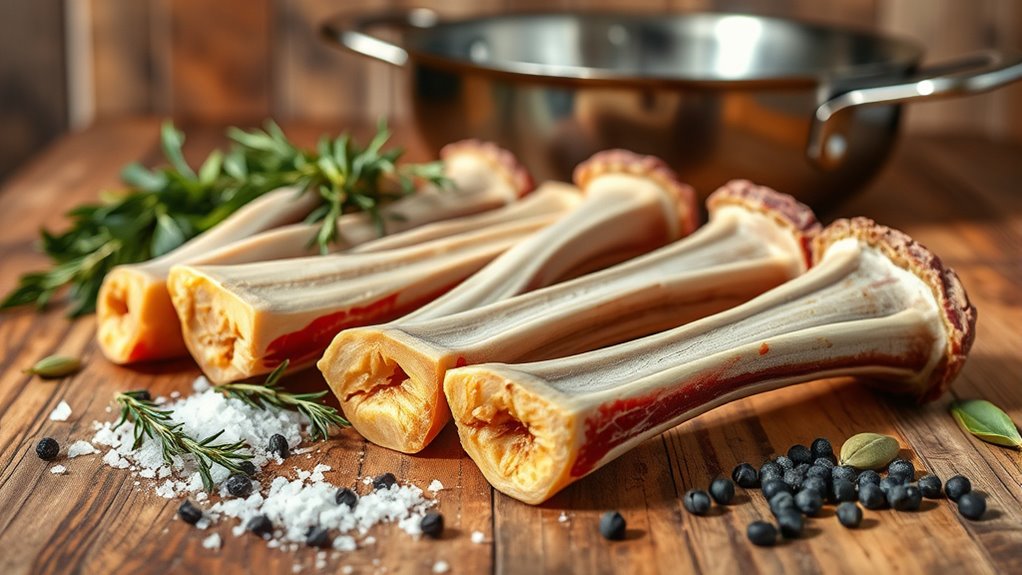 prepare trim arrange bones