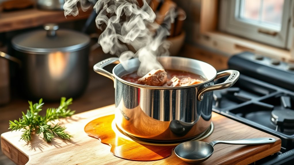 slow low heat rendering