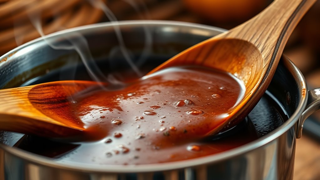 use pan drippings for flavor