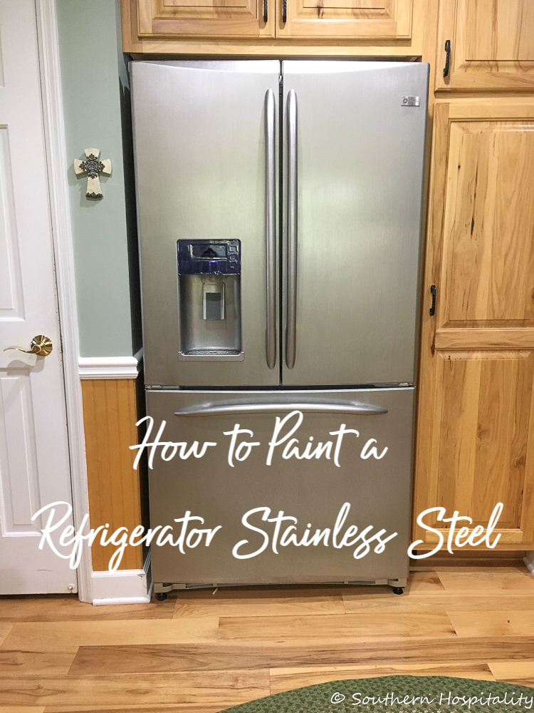 Can a Refrigerator Be Painted Stainless Steel