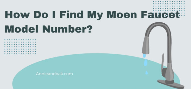 How Do I Identify My Moen Kitchen Faucet