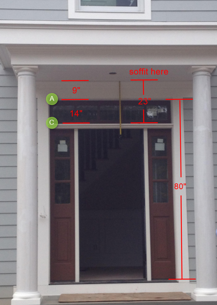 How Low Should a Front Porch Light Hang