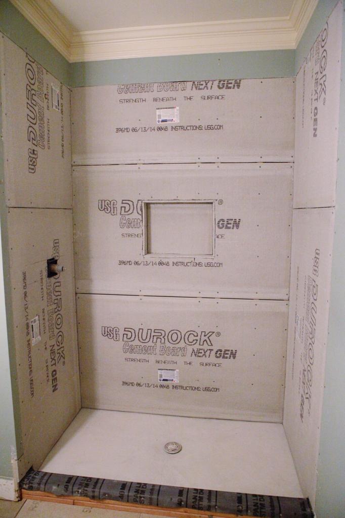 How Much is Cement Board for a Shower