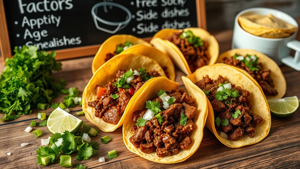 beef quantity depends on