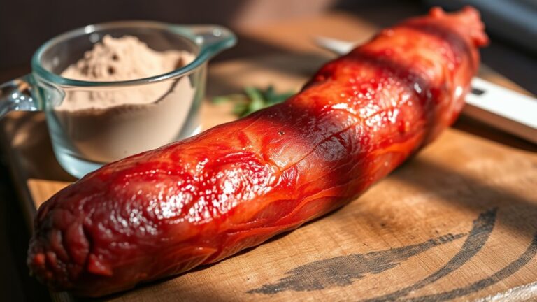 beef stick protein content