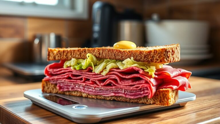 calculate corned beef calories