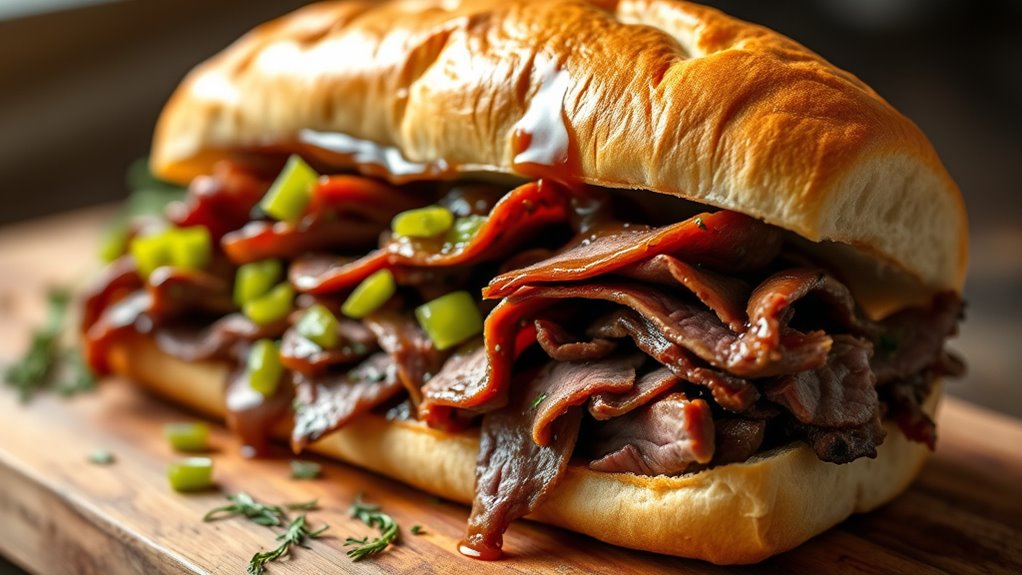 calorie variations in roast beef