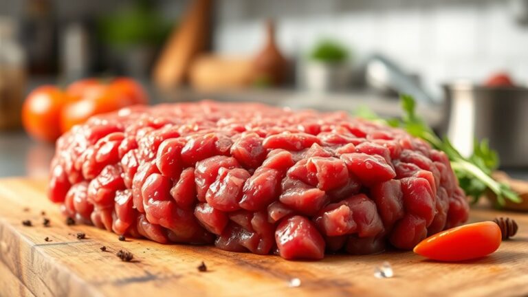 calories in 5 oz beef