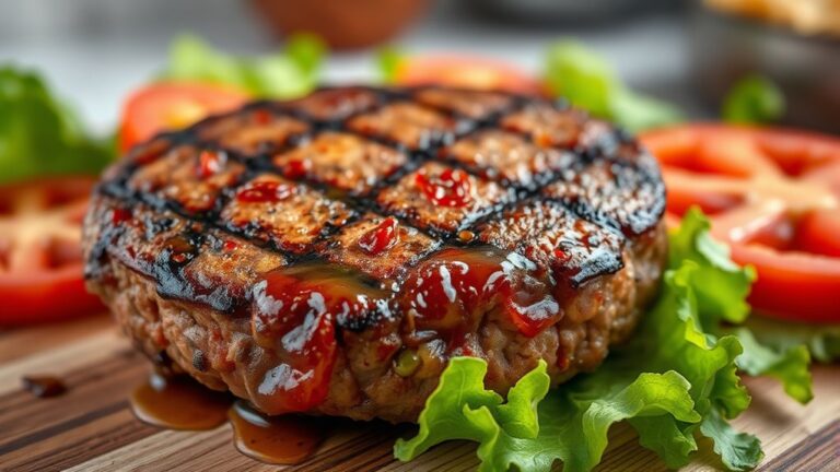 calories in beef patty