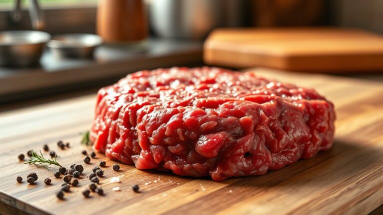 calories in quarter pound beef