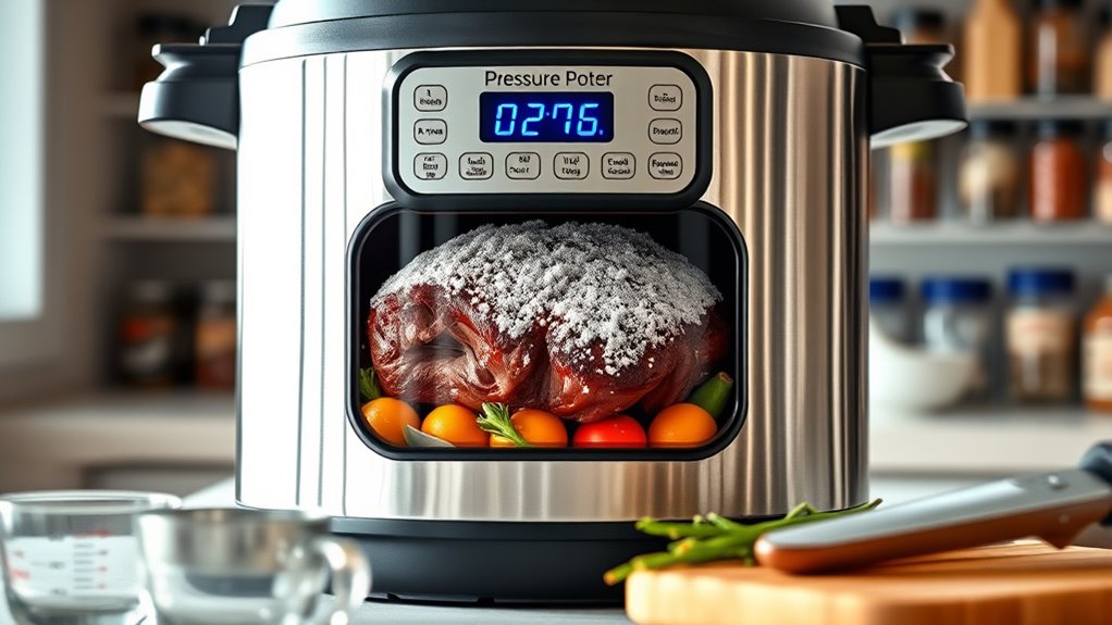 cook frozen beef roast