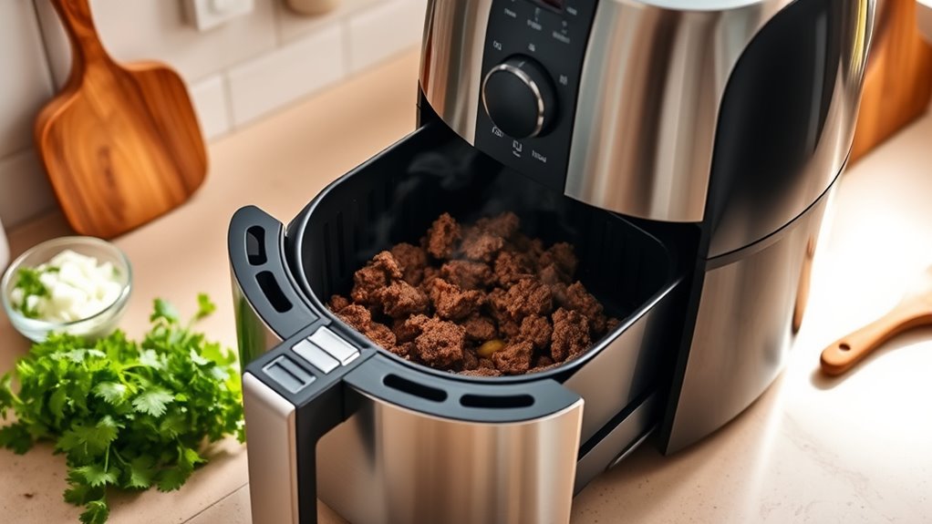 cook ground beef effortlessly
