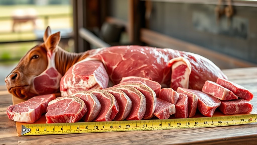 cow weight includes bones