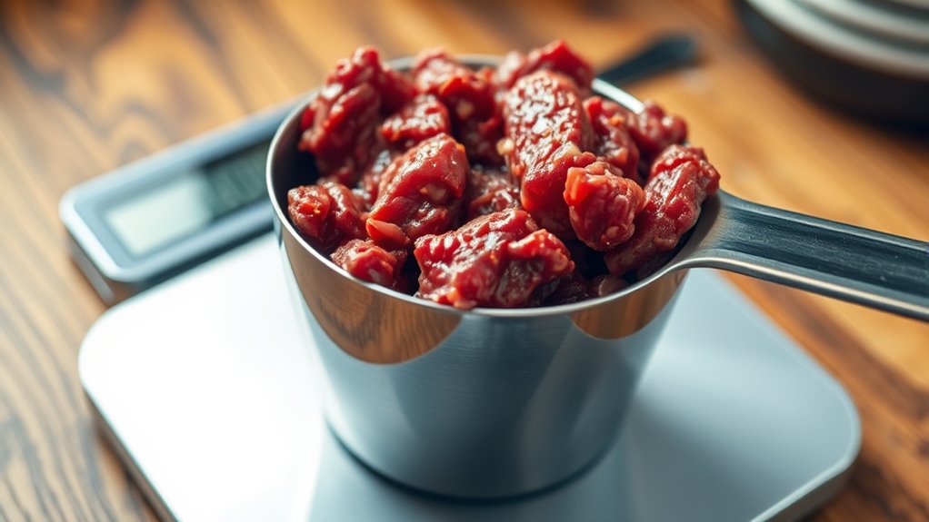 fat percentage affects calories