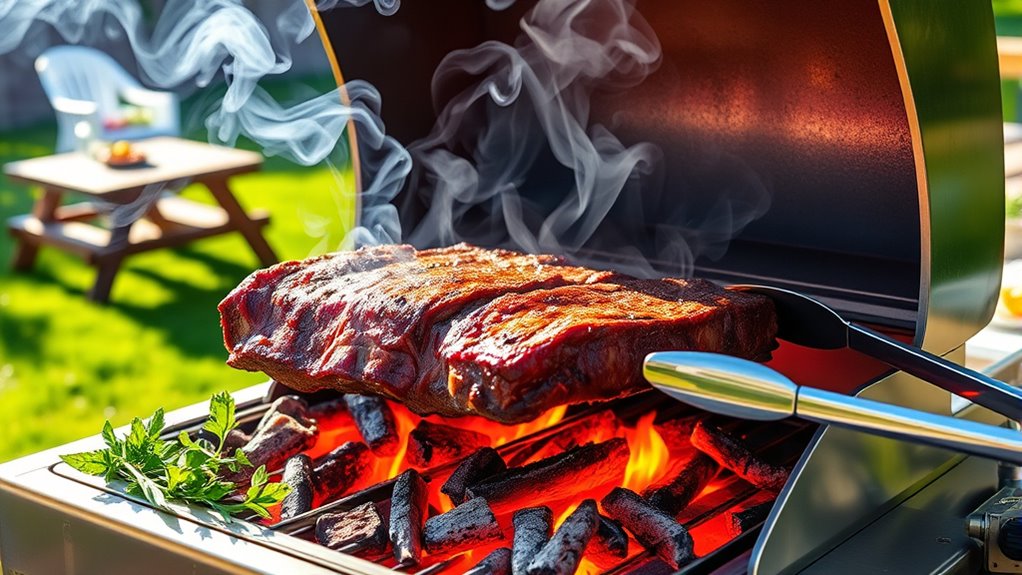 grill beef ribs charcoal