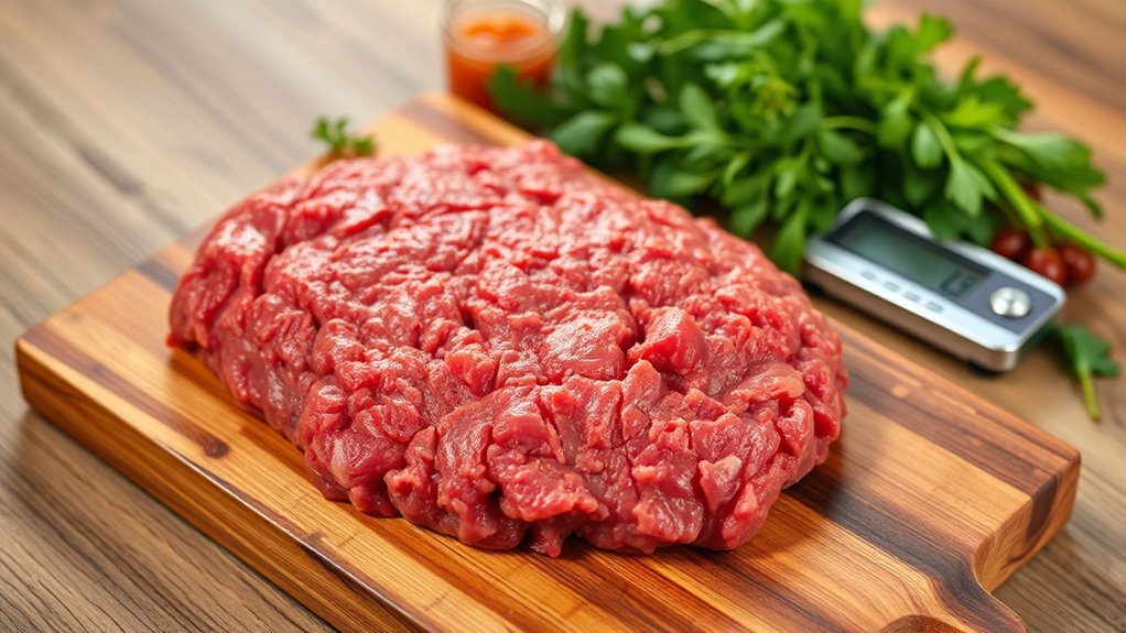 half pound beef protein