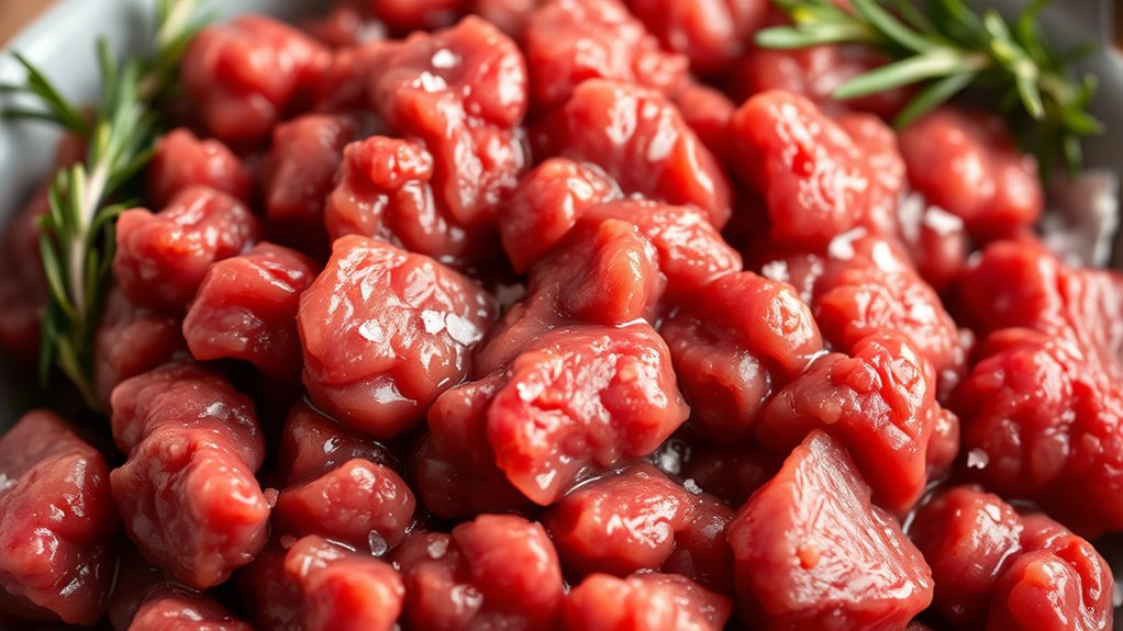 increase ground beef fat