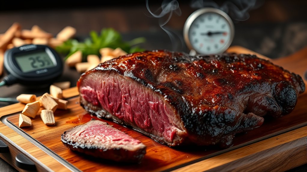 maintain consistent smoking temperature